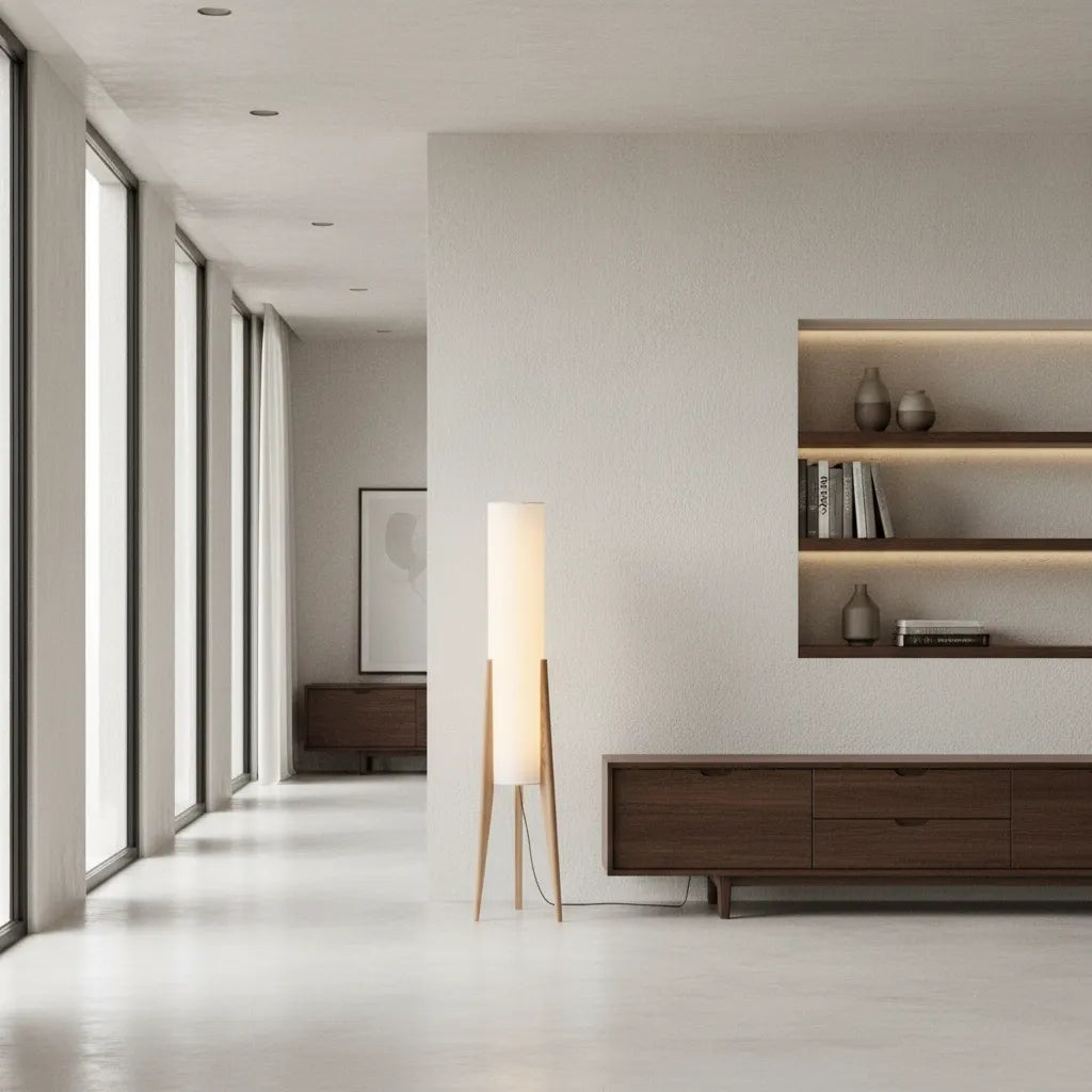 Lampe sur Pied Japonaise