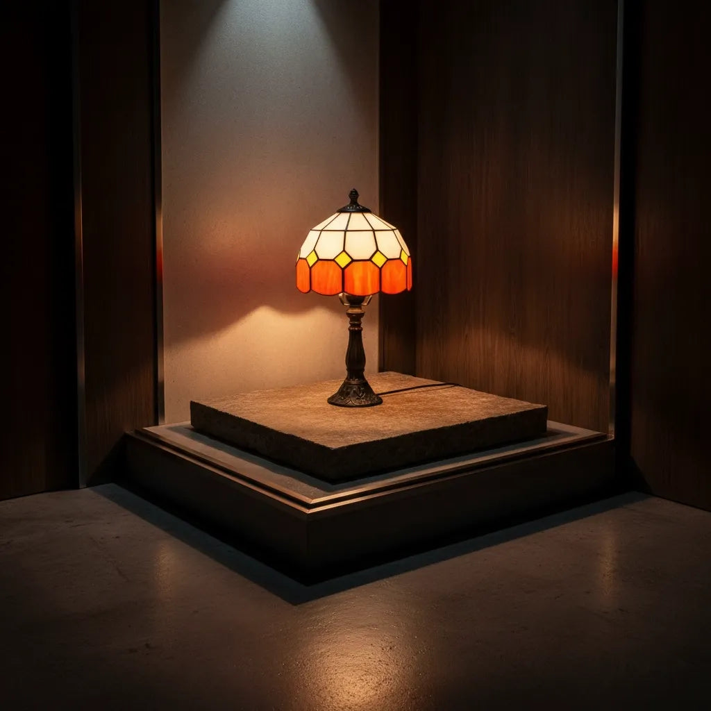 Lampe Tiffany Ambre Royale