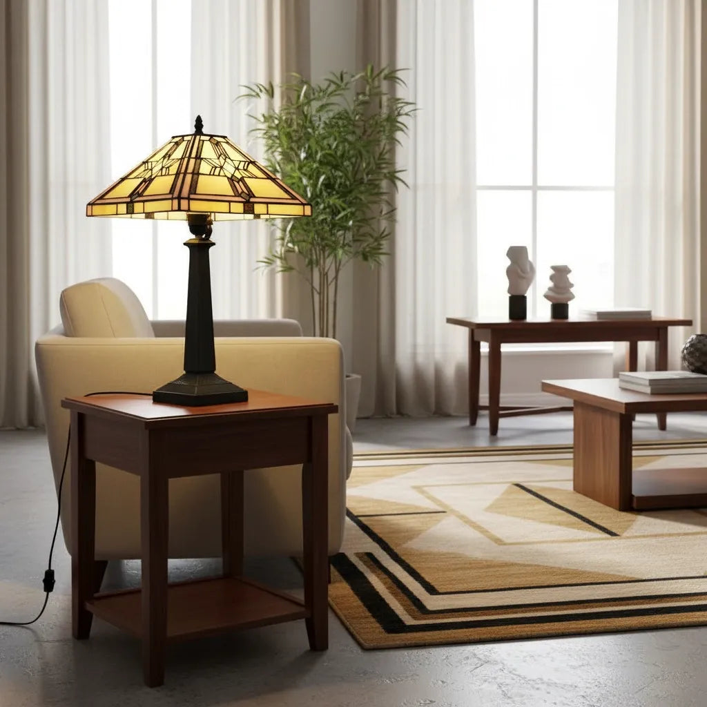 Lampe Tiffany Art Déco