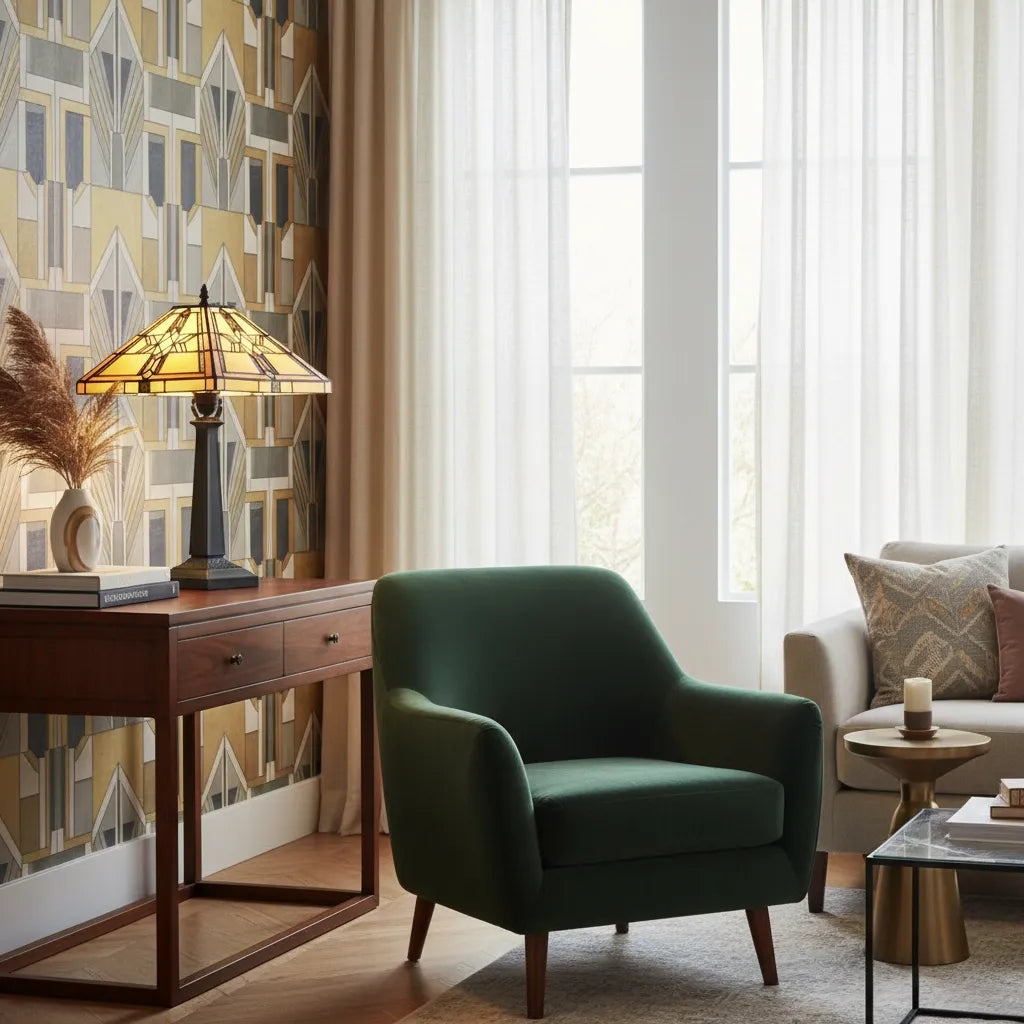 Lampe Tiffany Art Déco