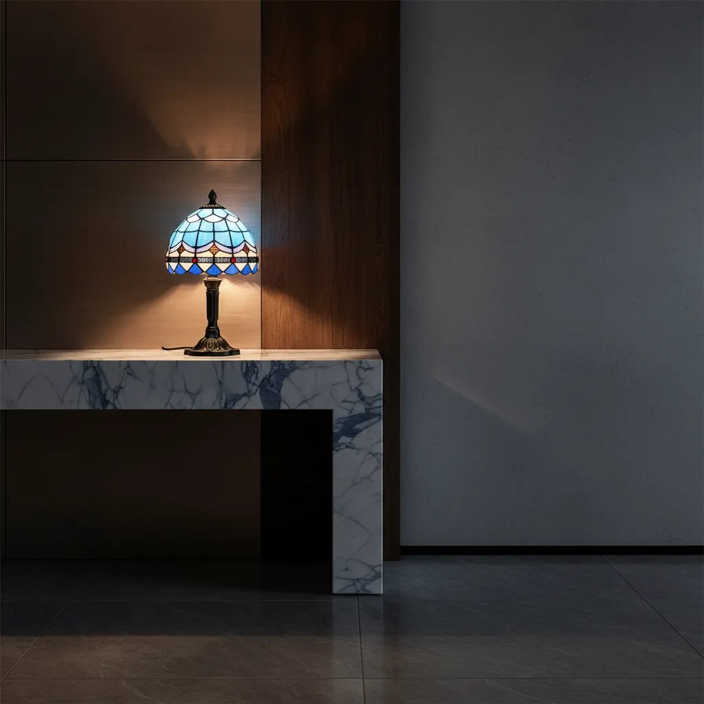 Lampe Tiffany Azure