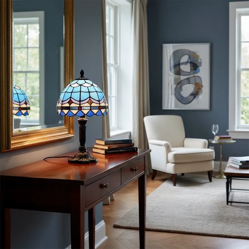 Lampe Tiffany Azure