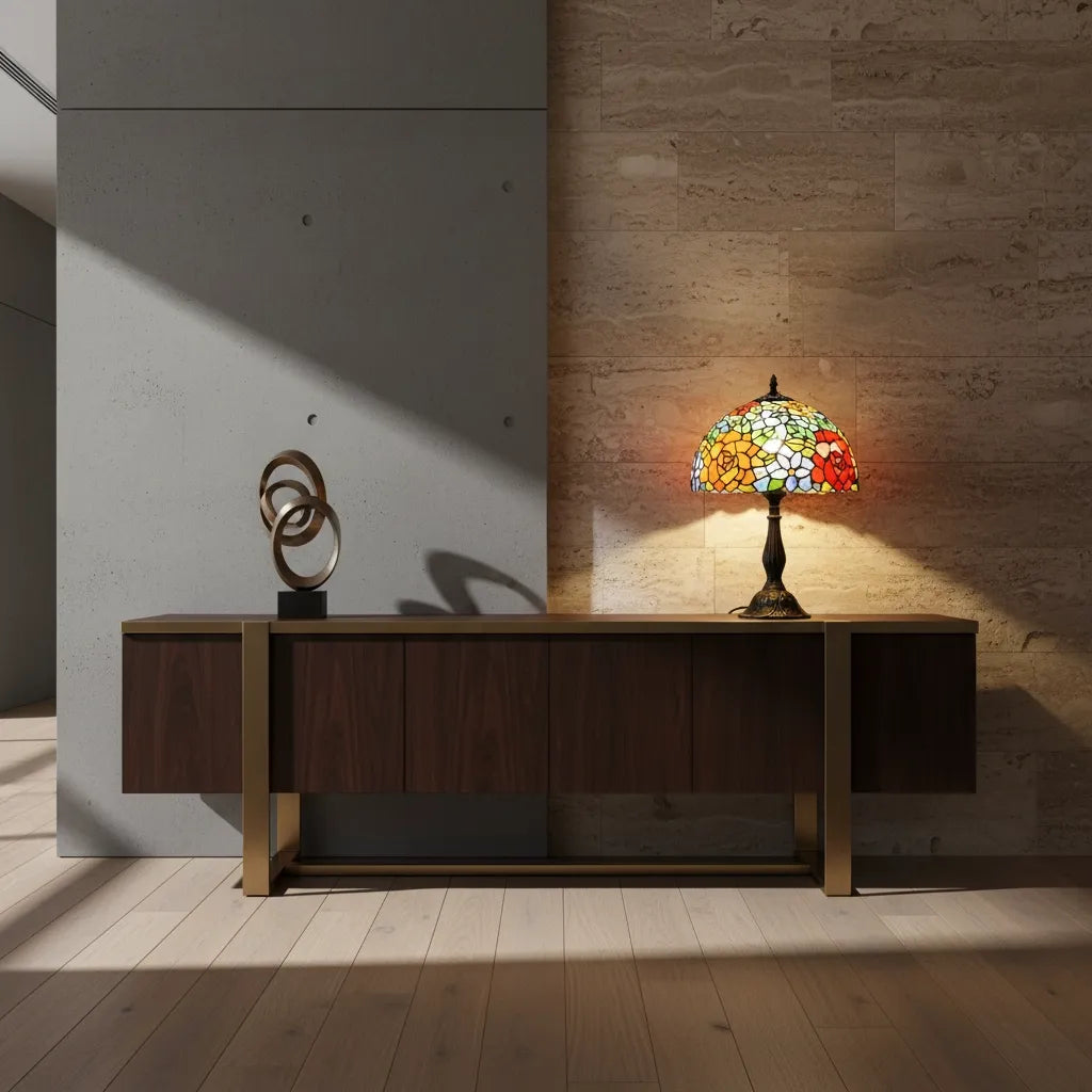 Lampe Tiffany Éclat Floral