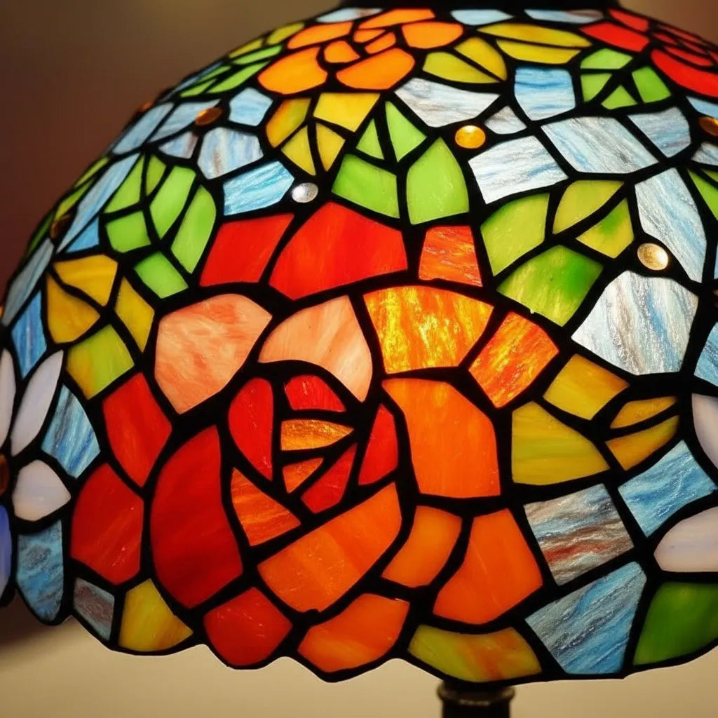 Lampe Tiffany Éclat Floral