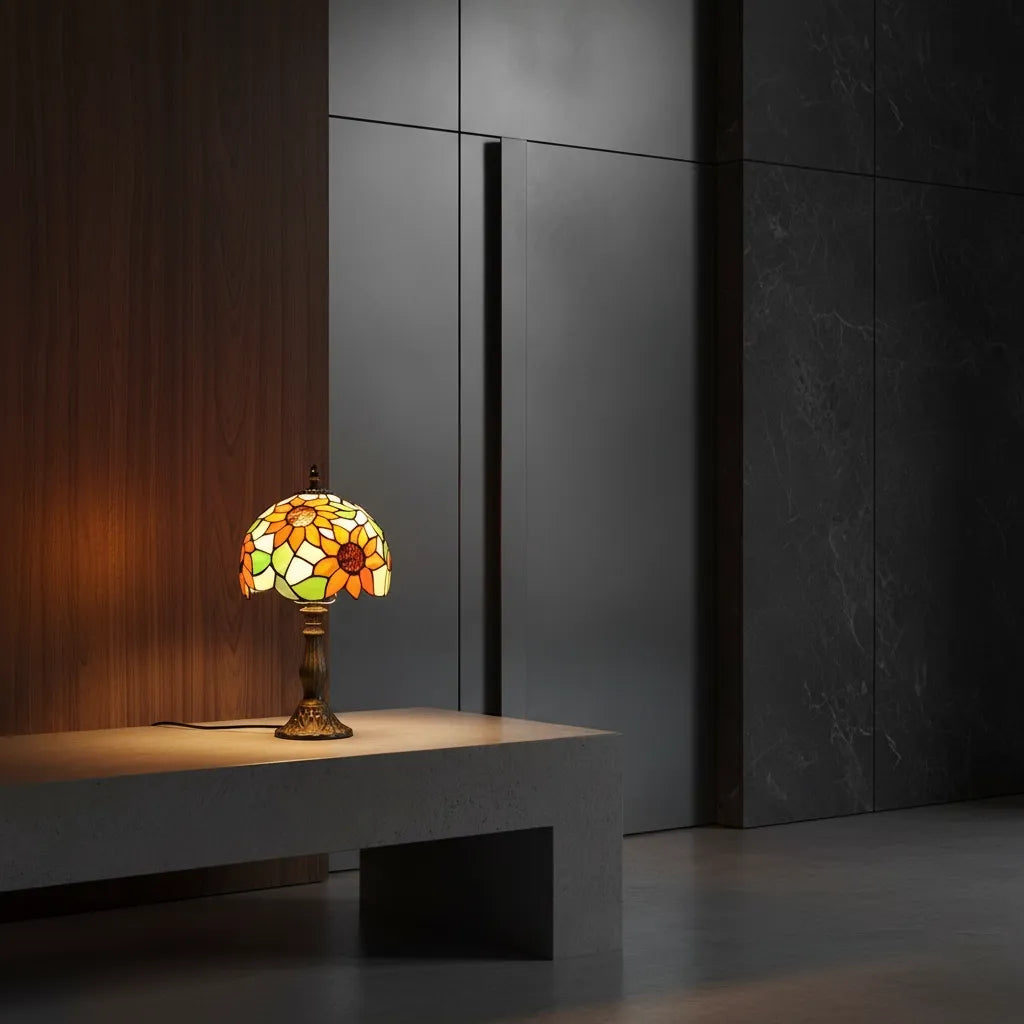 Lampe Tiffany Éclat Tournesol