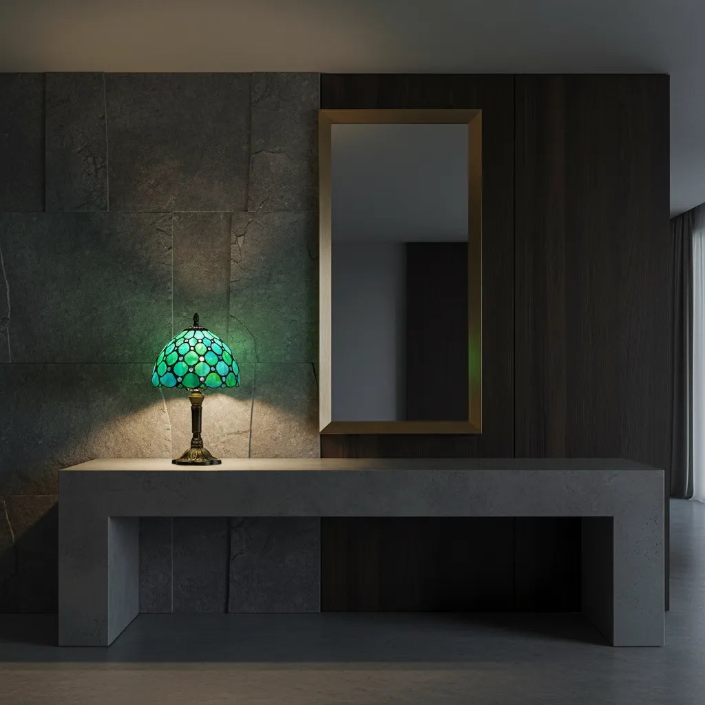 Lampe Tiffany Émeraude