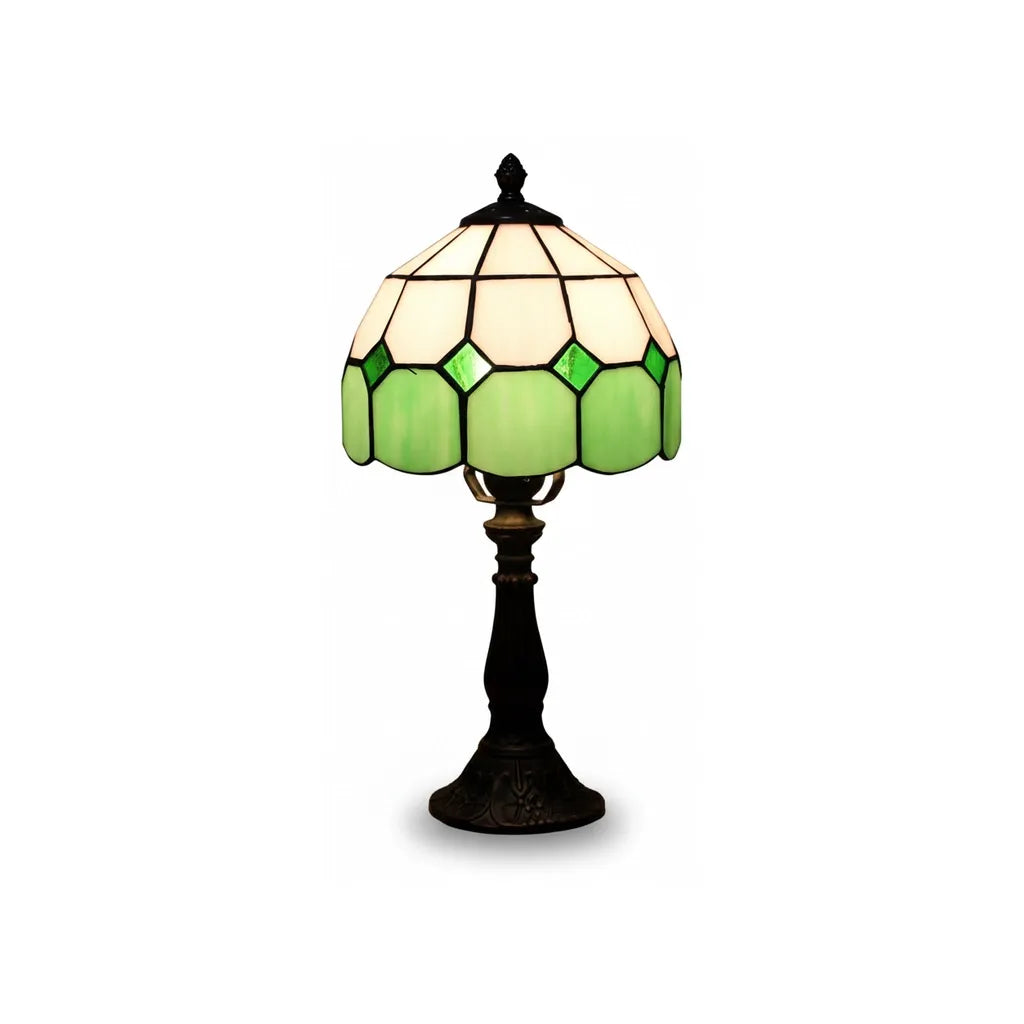 Lampe Tiffany Émeraude Élégance