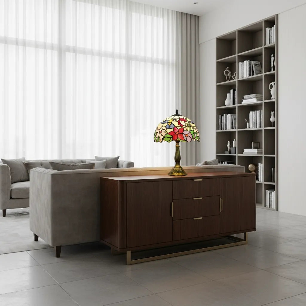 Lampe Tiffany Floraison