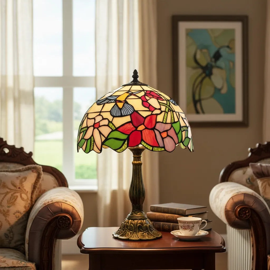 Lampe Tiffany Floraison