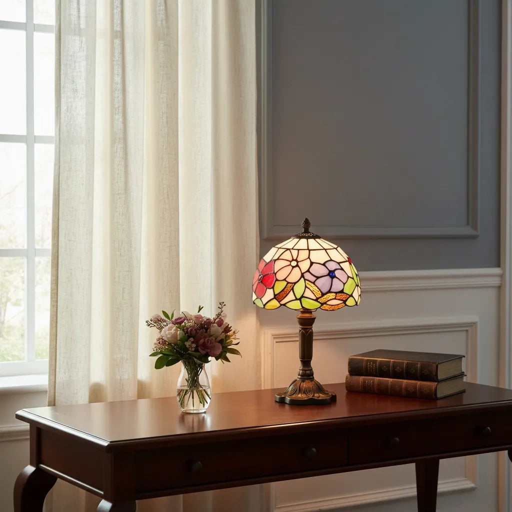 Lampe Tiffany Florale