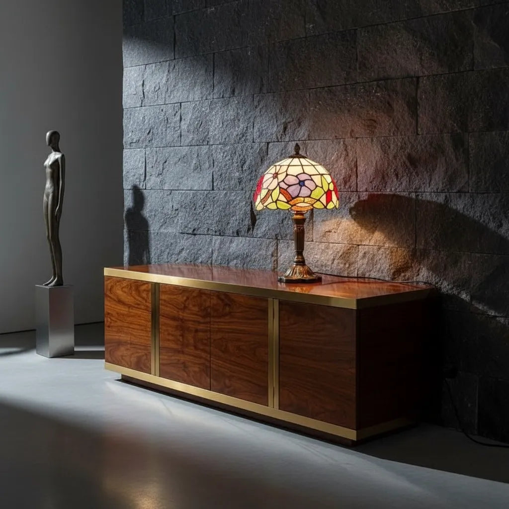 Lampe Tiffany Florale