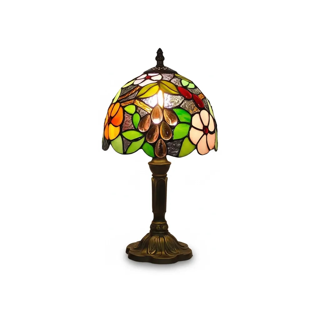 Lampe Tiffany Florale Éclatante