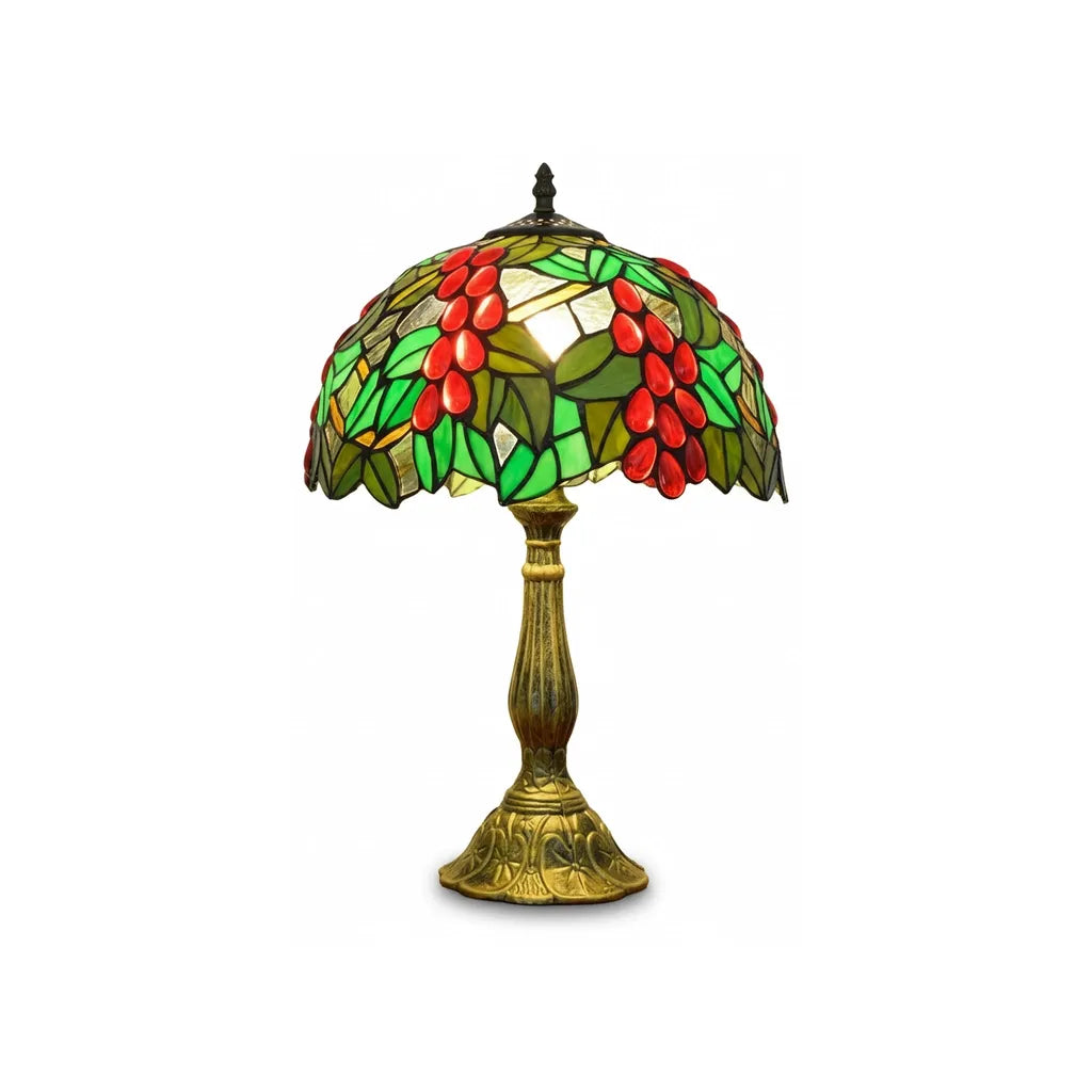 Lampe Tiffany Grenat