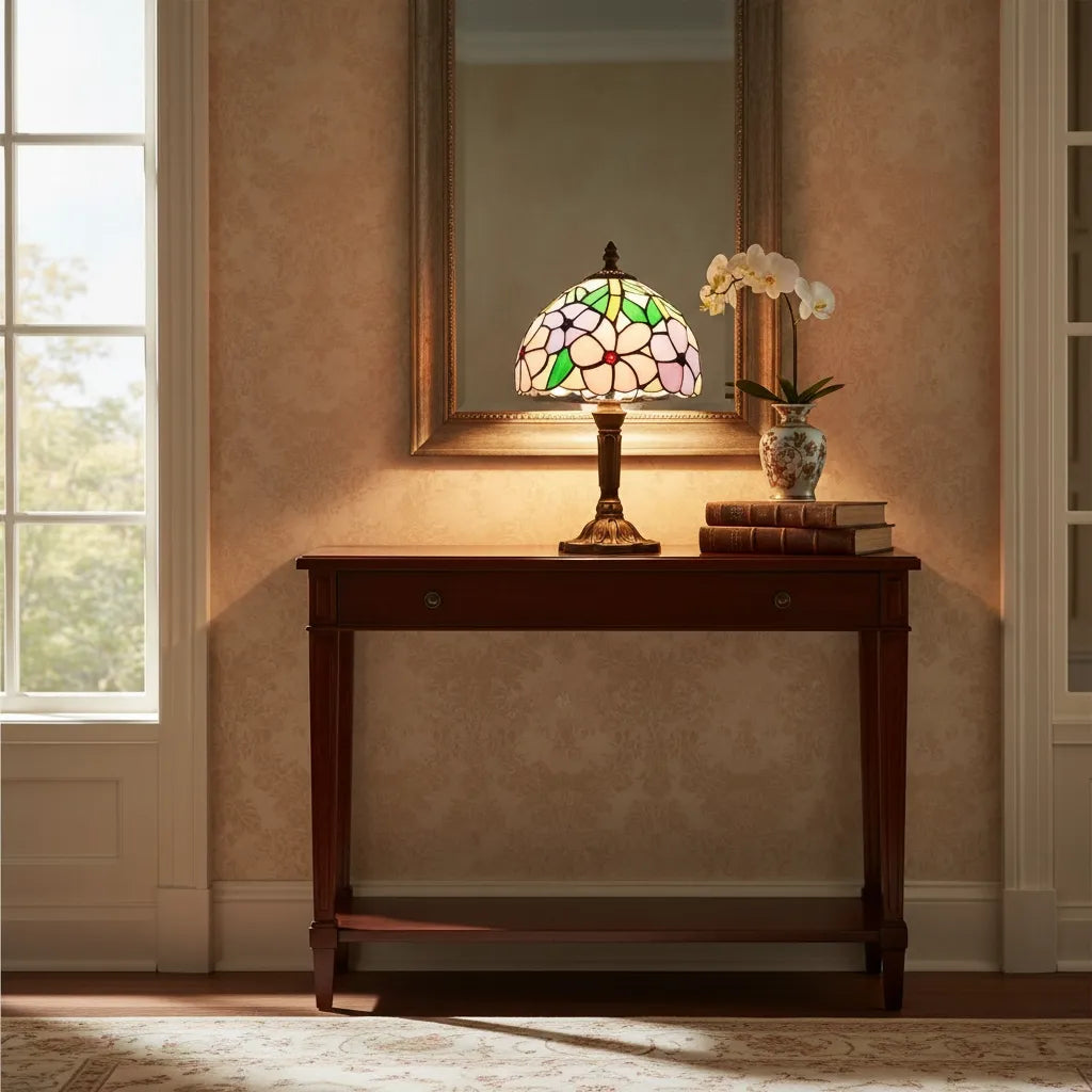 Lampe Tiffany Orchidée