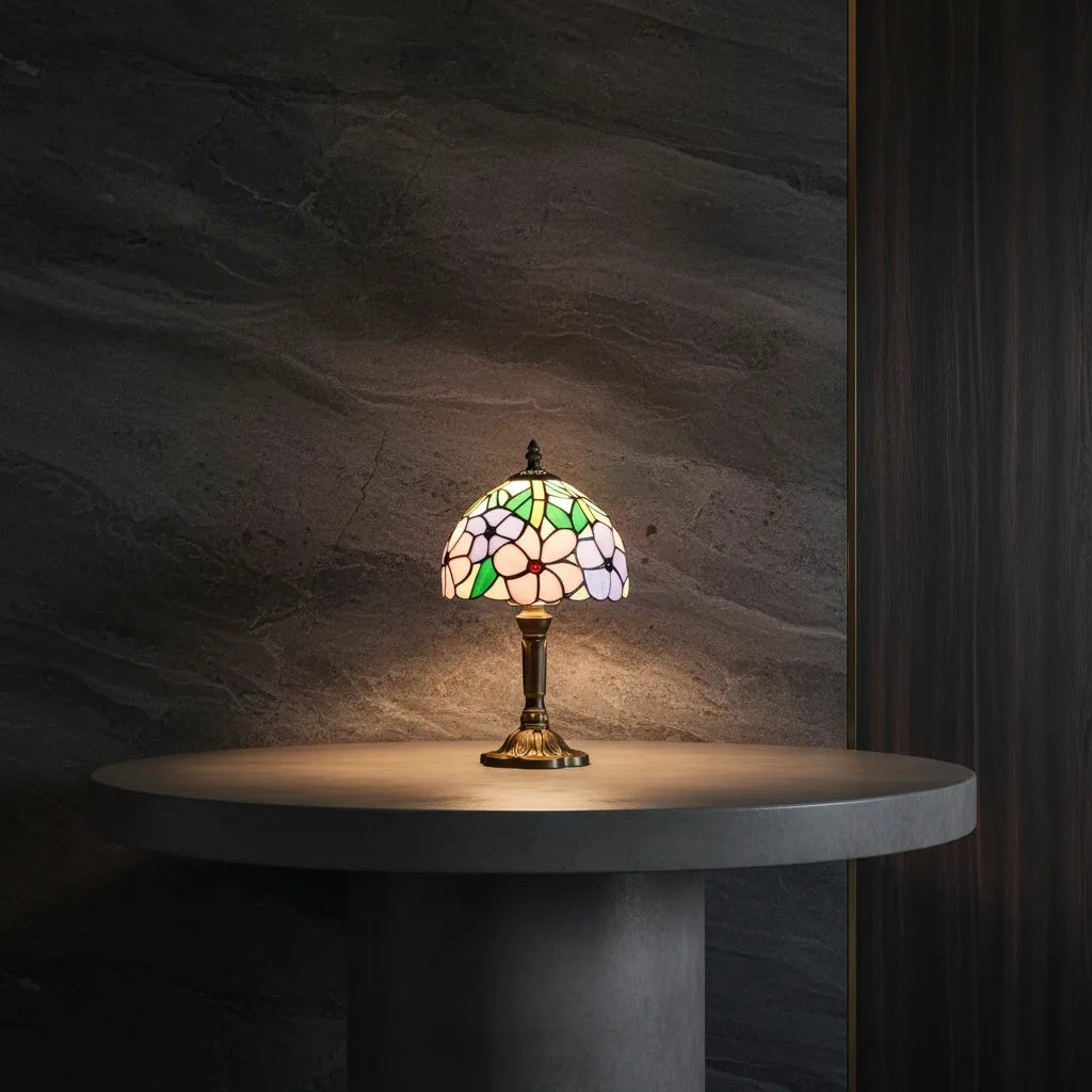 Lampe Tiffany Orchidée