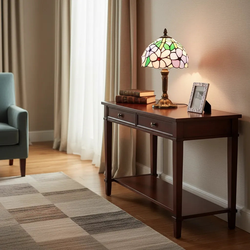 Lampe Tiffany Orchidée