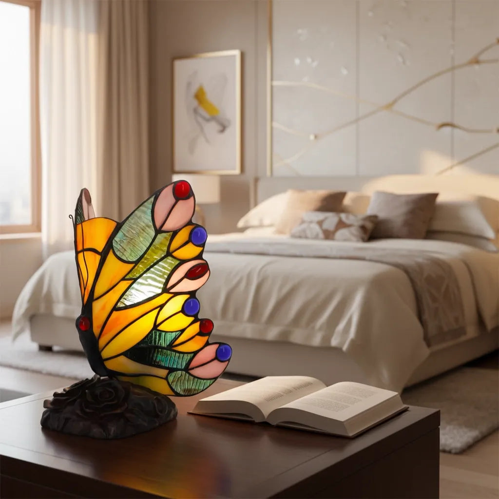 Lampe Tiffany Papillon