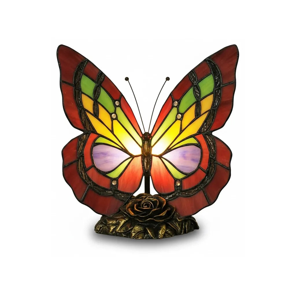 Lampe Tiffany Papillon Vintage