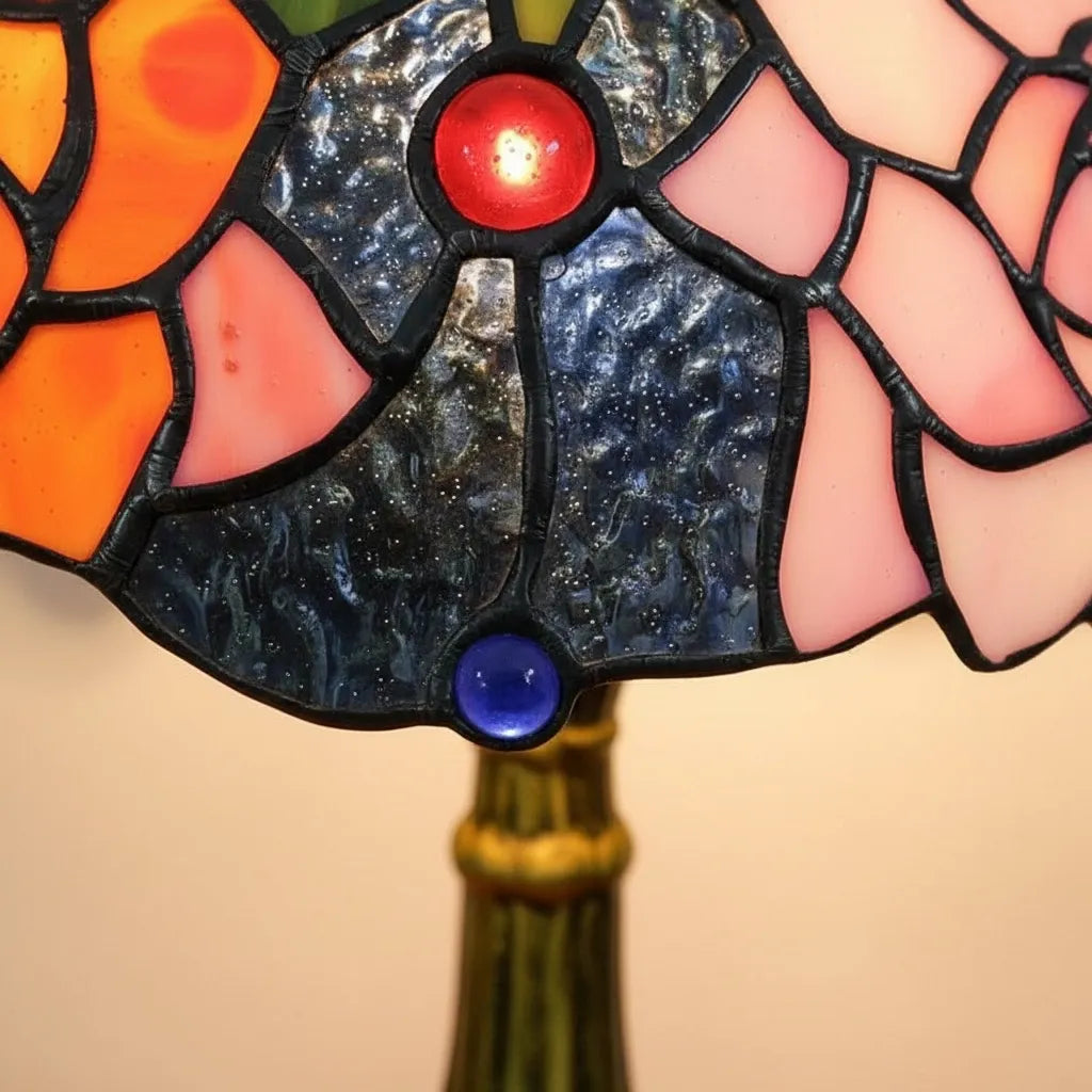 Lampe Tiffany Roseraie