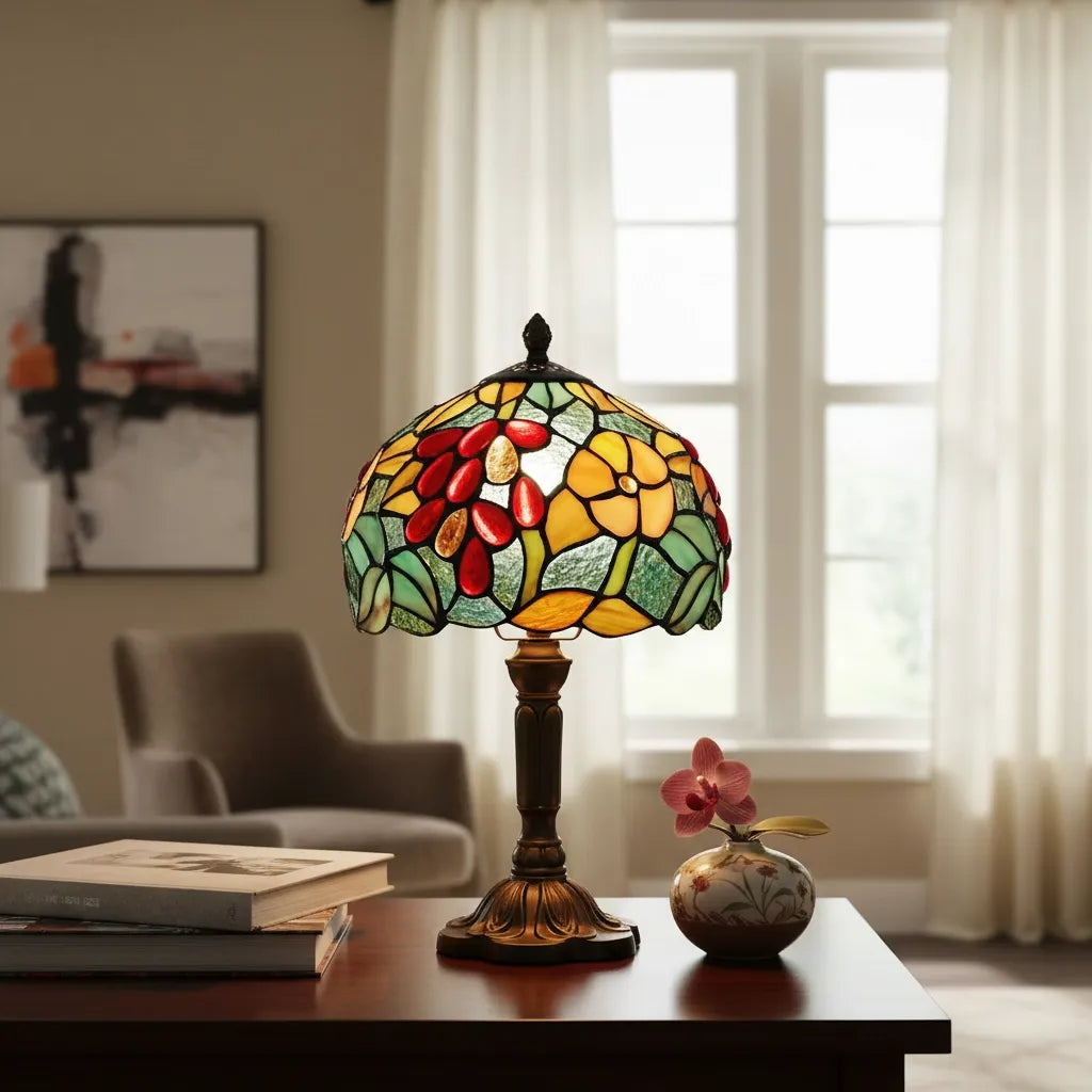 Lampe Tiffany Rubis
