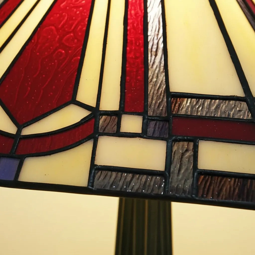 Lampe Tiffany Rubis Royal