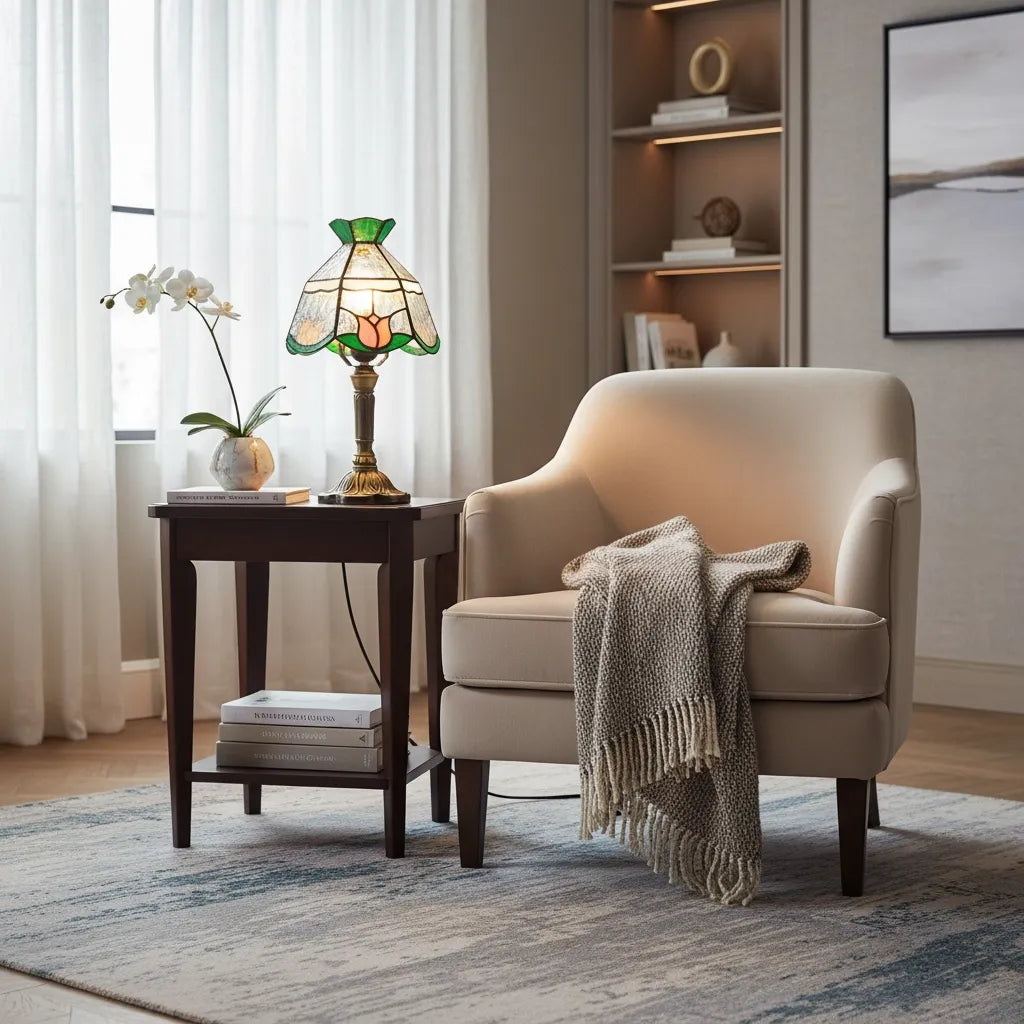 Lampe Tiffany Tulipe