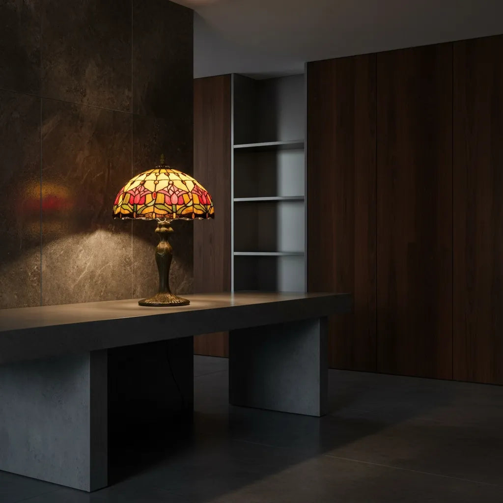 Lampe Tiffany Tulipe Royale
