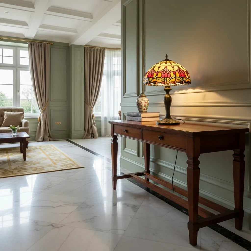 Lampe Tiffany Tulipe Royale