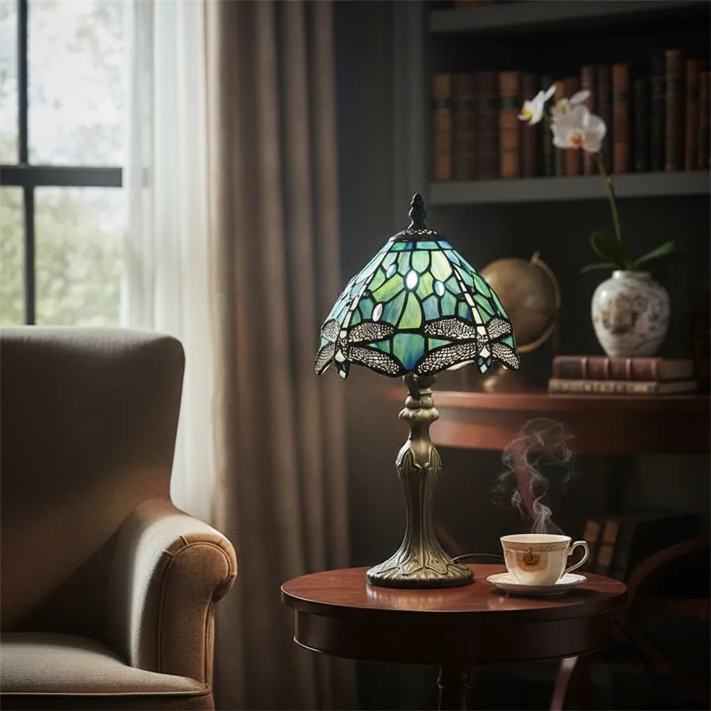 Lampe Tiffany Verte