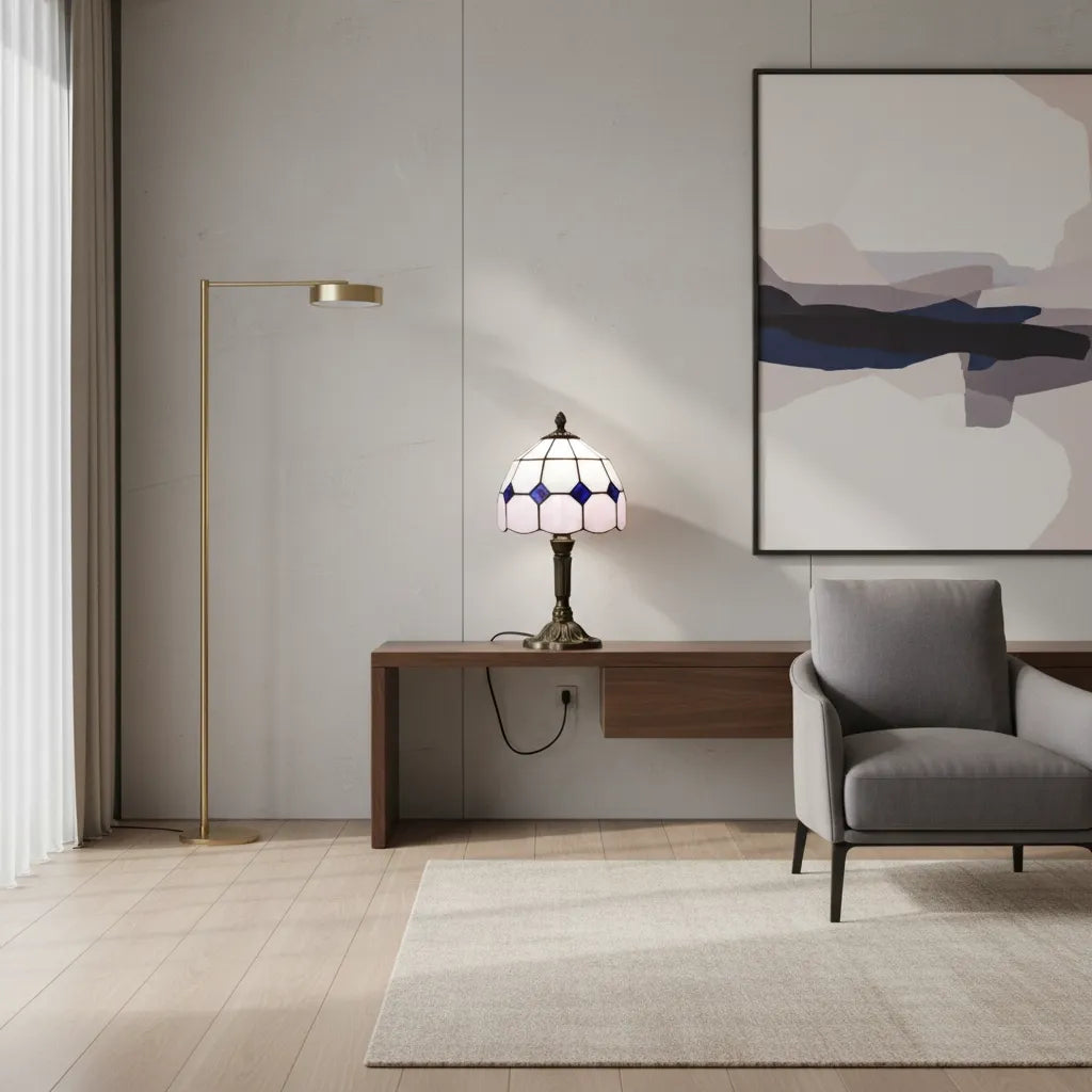 Lampe Tiffany Violette