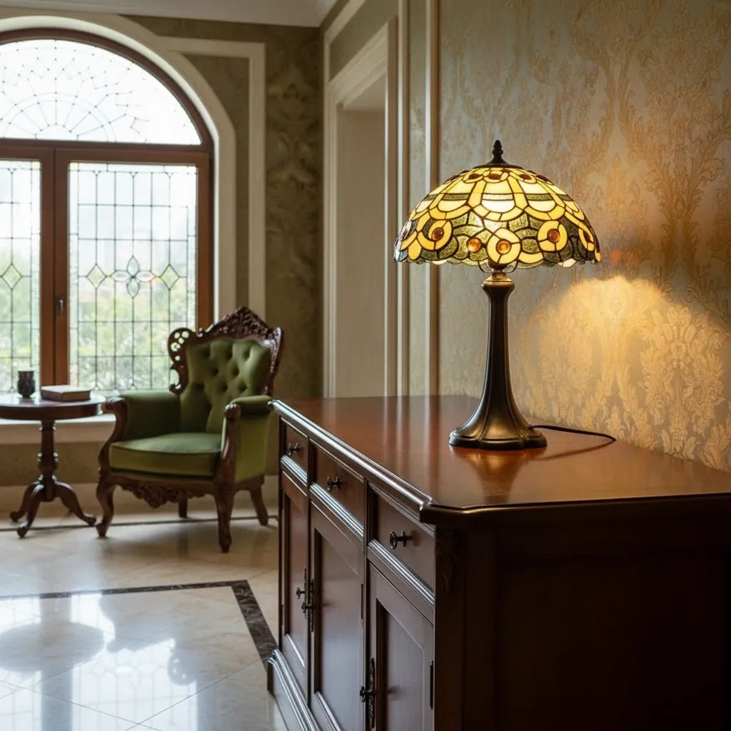Lampe Type Tiffany