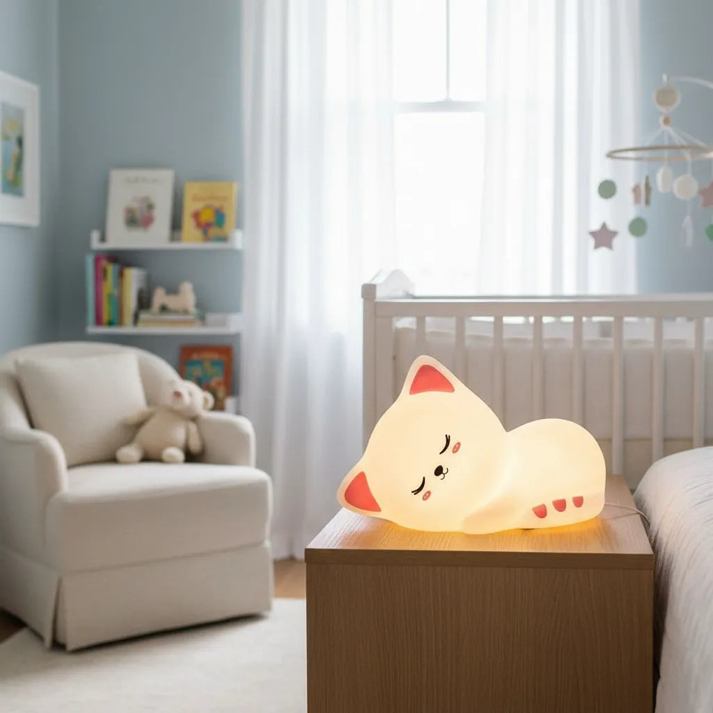 Lampe Veilleuse Chat