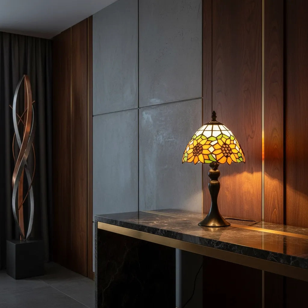 Lampe Vitrail Tiffany