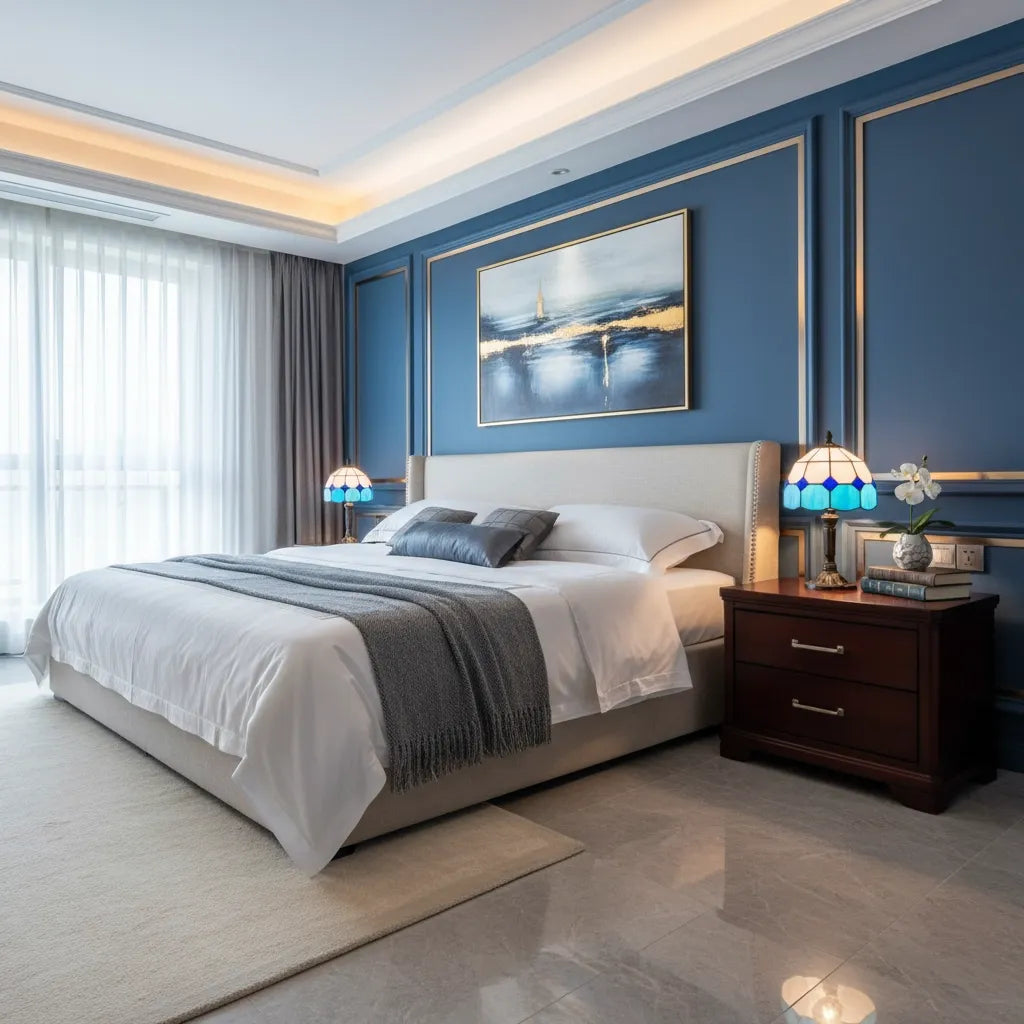 Lampes de Chevet Bleu