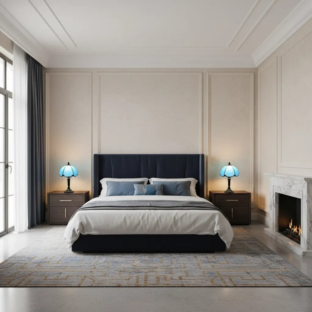 Lampes de Chevet Bleu