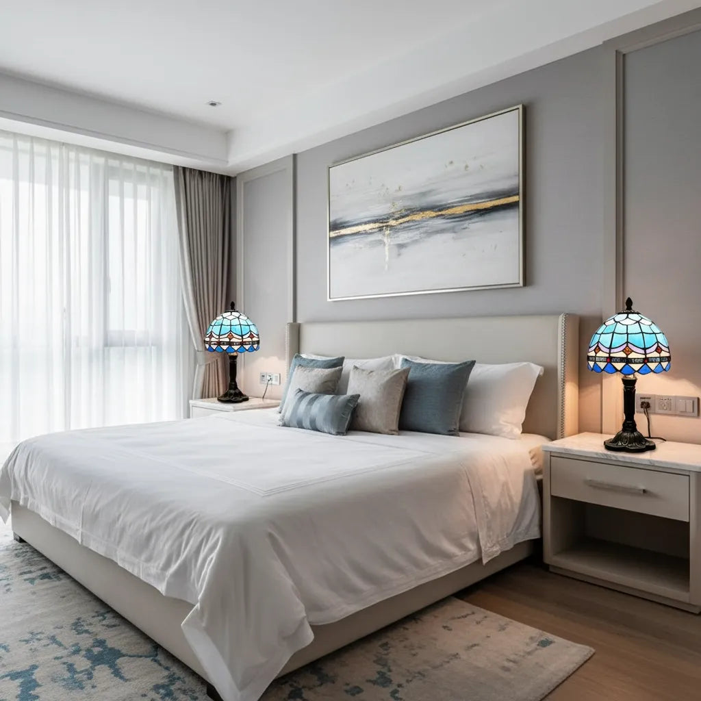 Lampes de Chevet Bleu