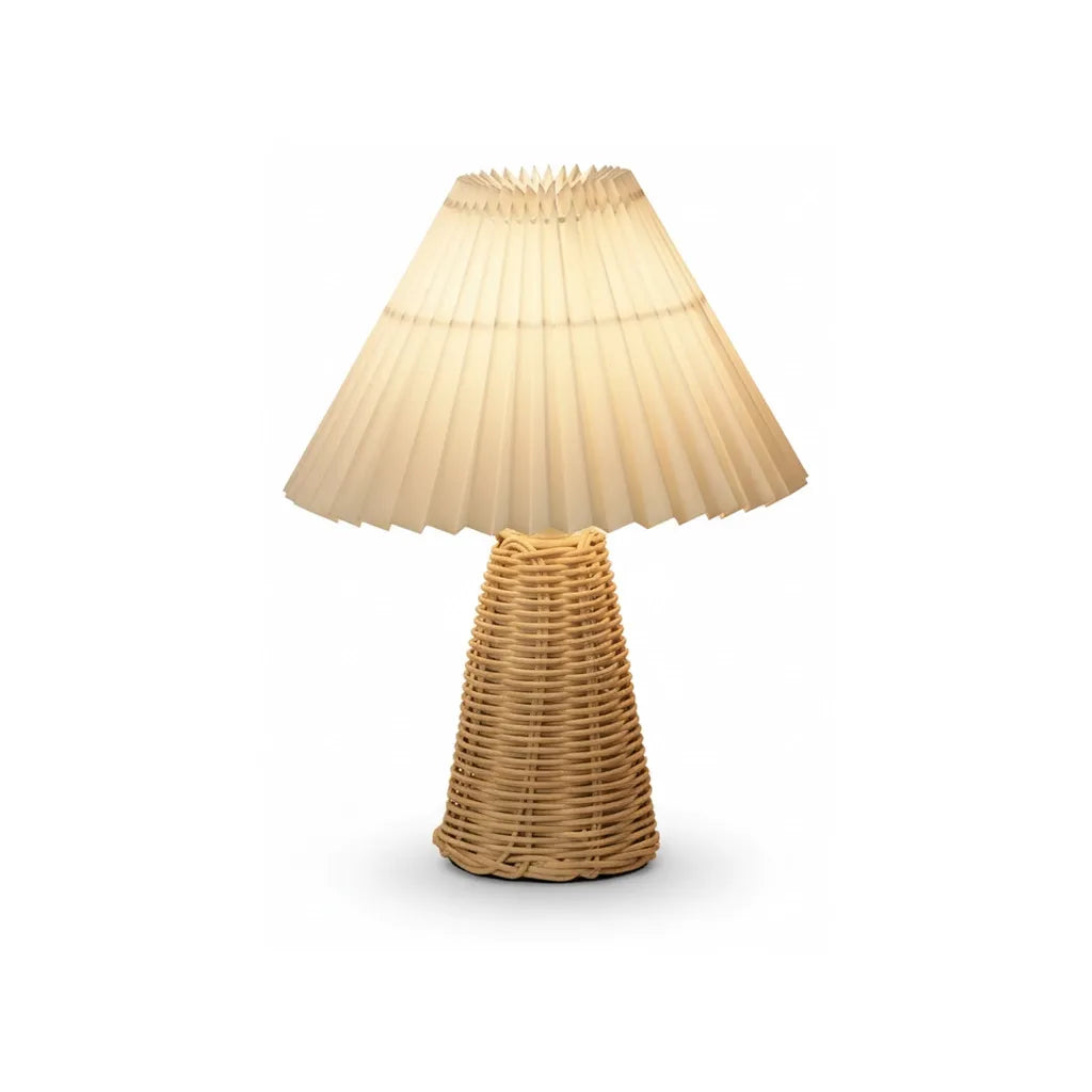 Lampe de Chevet Rotin