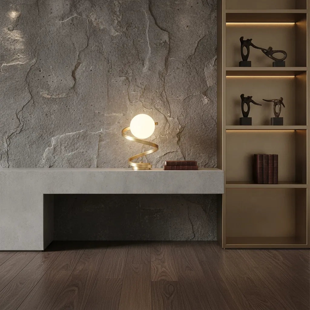 Lampe Boule Design Métal