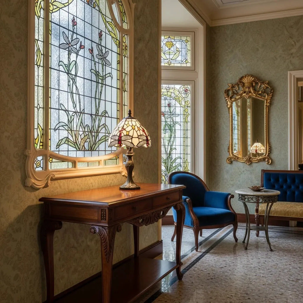 Lampe Tiffany Libellule