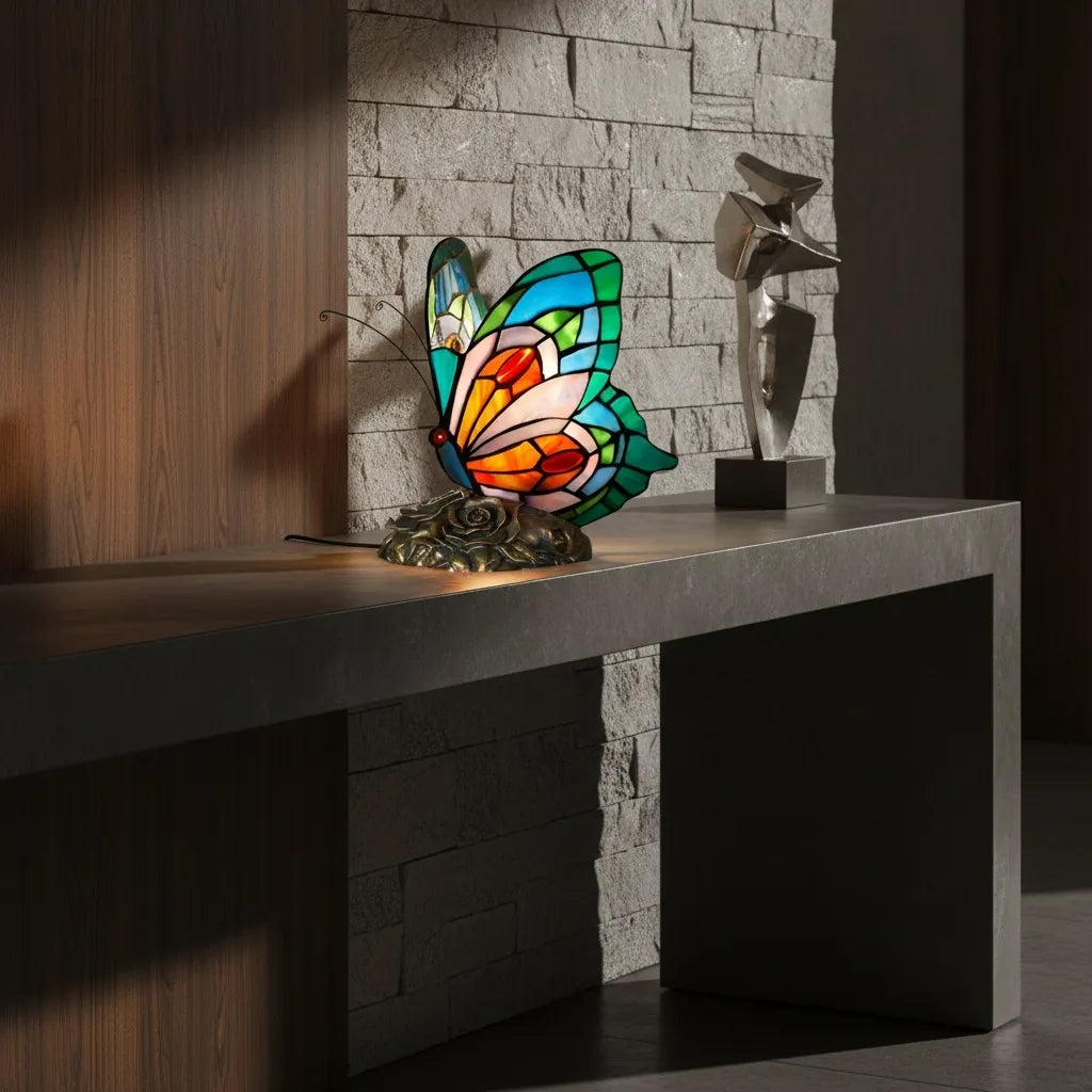 Papillon Lampe Tiffany