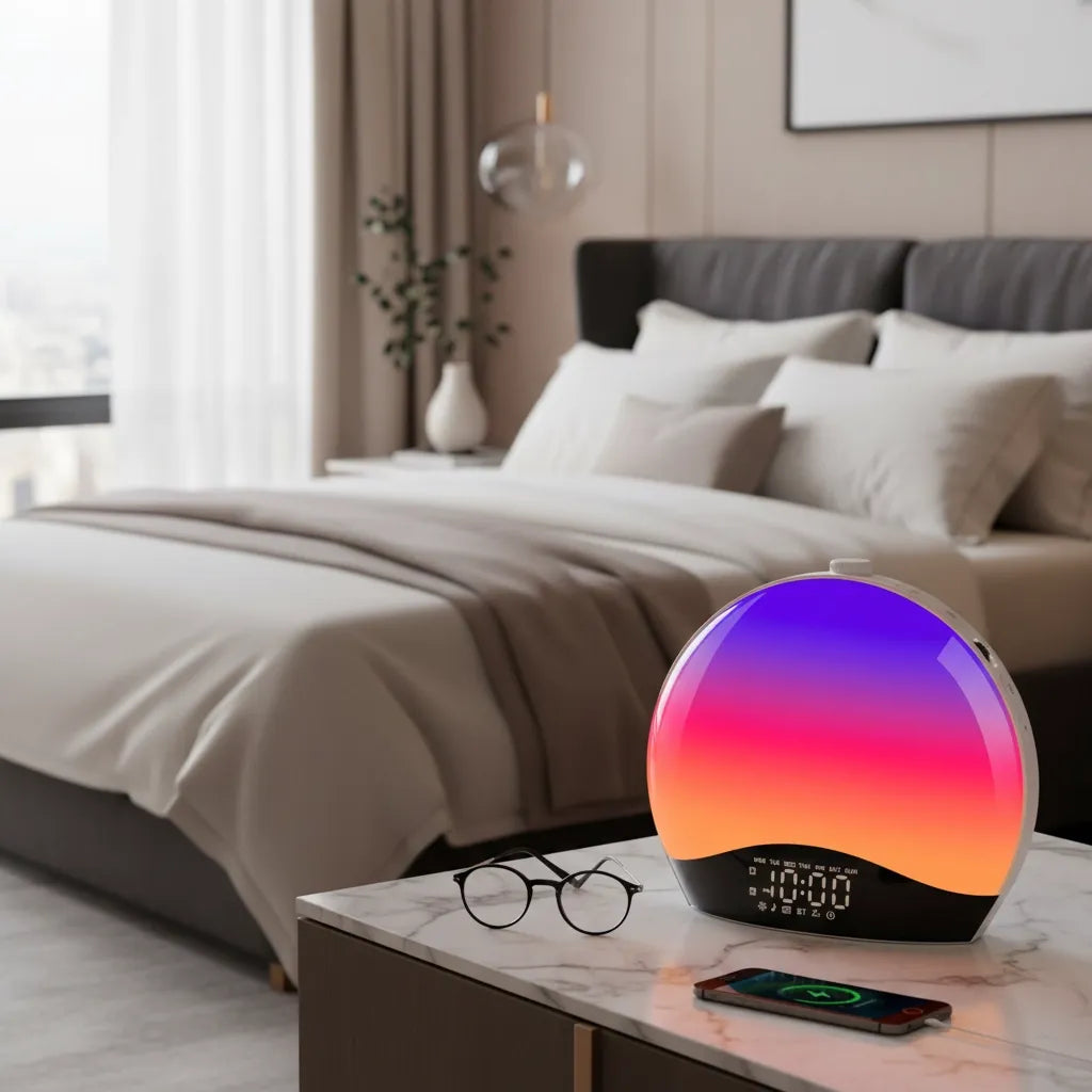 Radio Réveil Lampe de Chevet