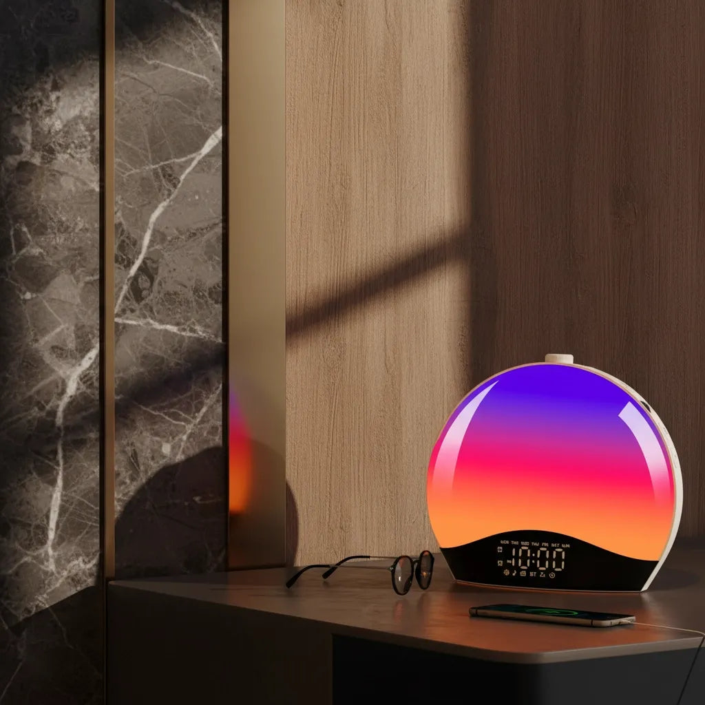 Radio Réveil Lampe de Chevet