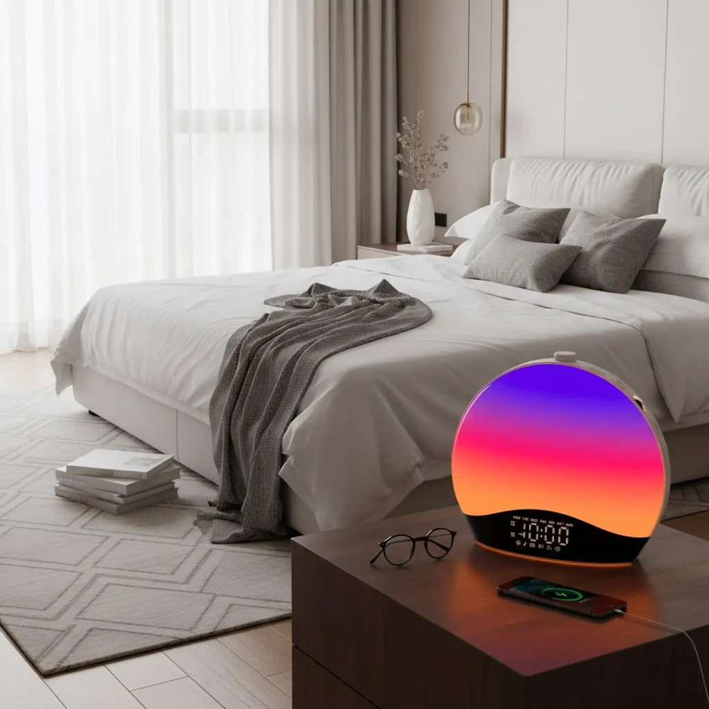 Radio Réveil Lampe de Chevet