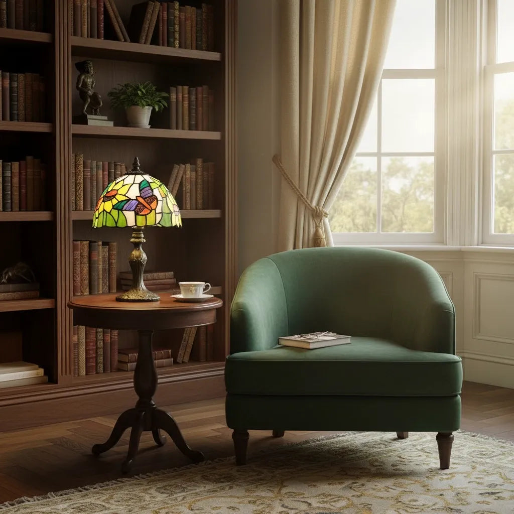 Tiffany Lampe Papillon d'Été