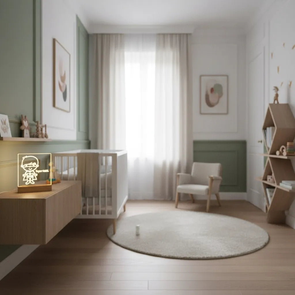 Veilleuse Bébé Personnalisable