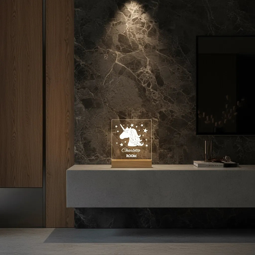 Veilleuse Bébé Personnalisable