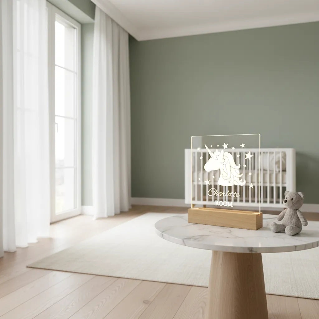 Veilleuse Bébé Personnalisable