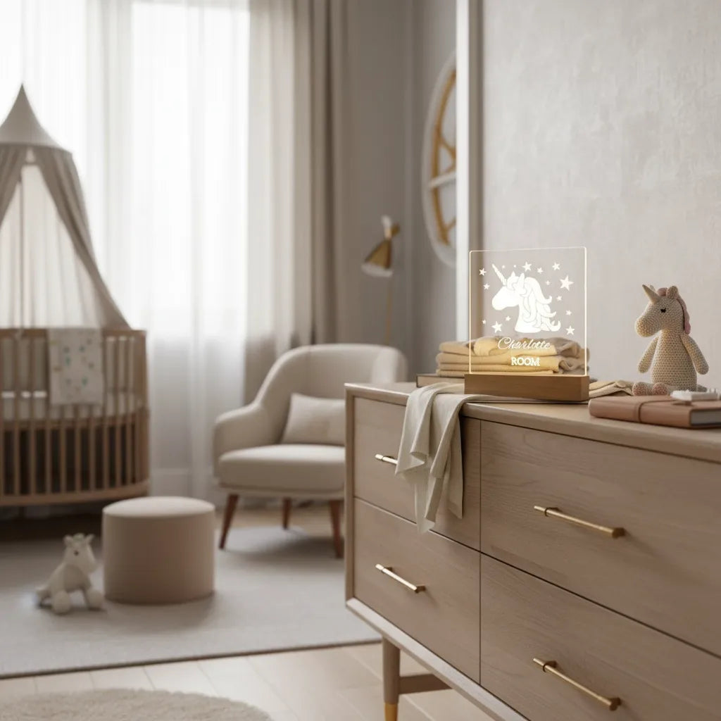 Veilleuse Bébé Personnalisable