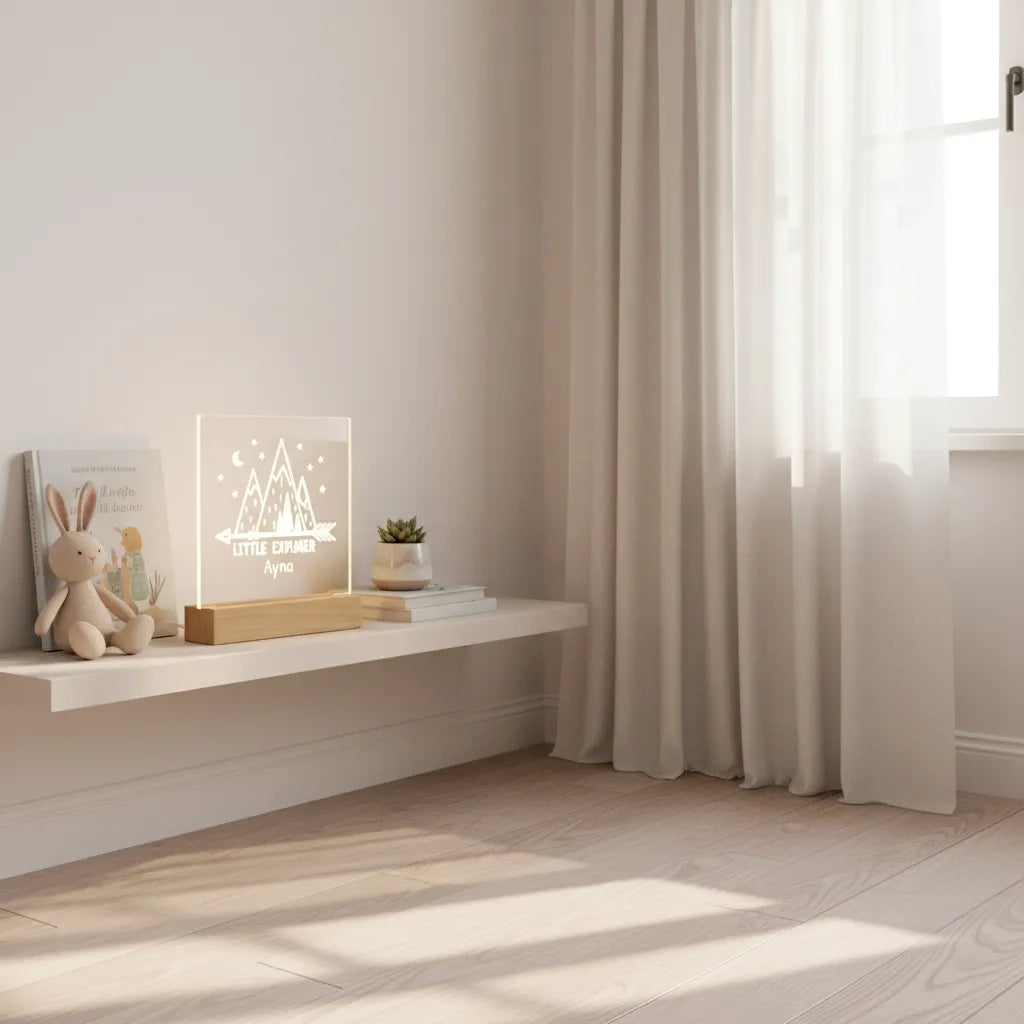 Veilleuse Bébé Personnalisable