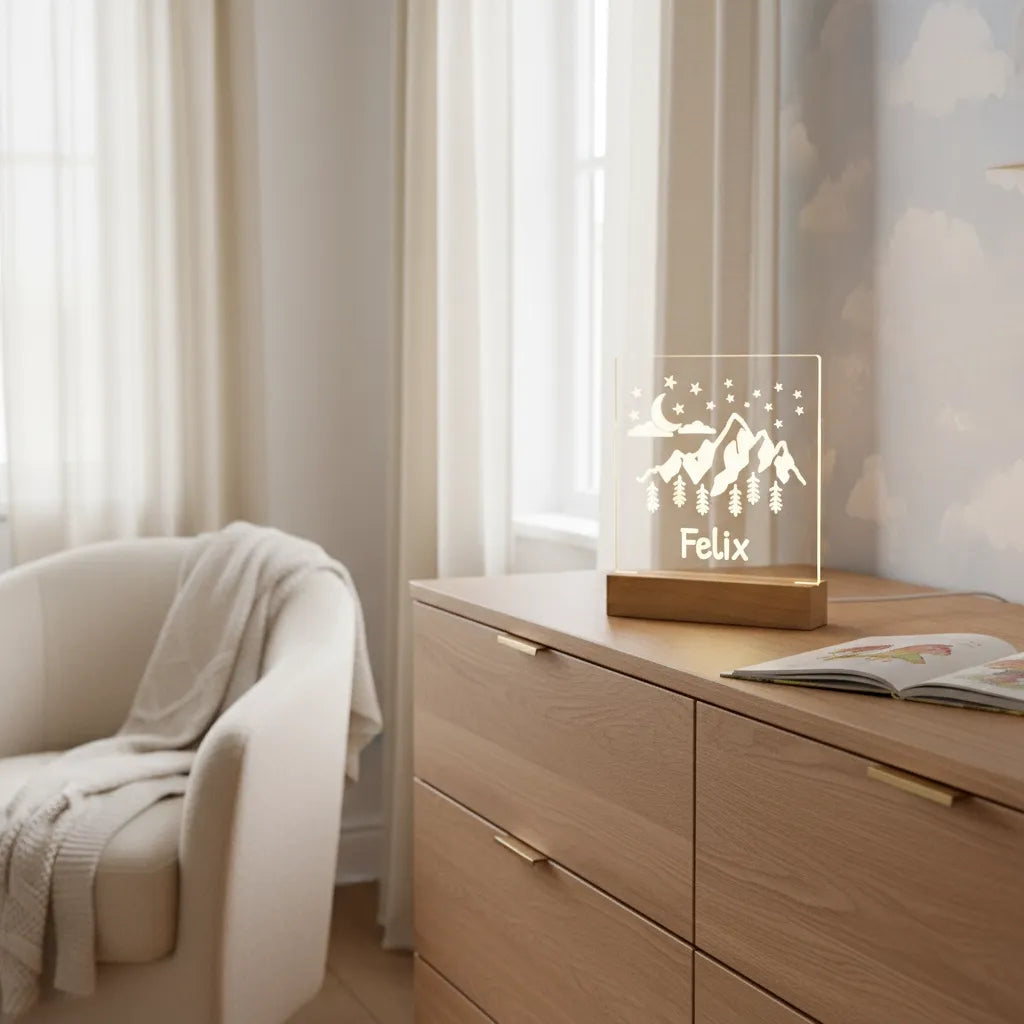 Veilleuse Bébé Personnalisable